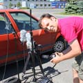 Rejestracja odgłosów samochodów osobowych. 